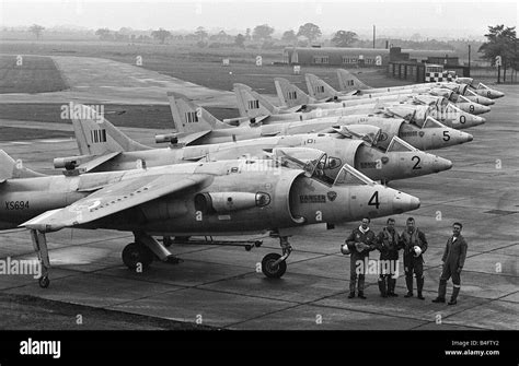 Aircraft Hawker Siddeley Kestral VTOL vertical take off jet trials ...