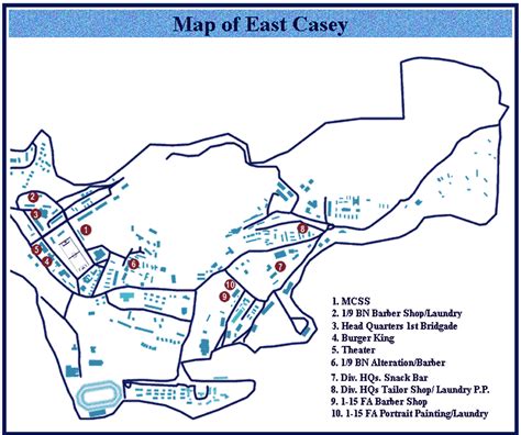 Camp Casey Korea Map