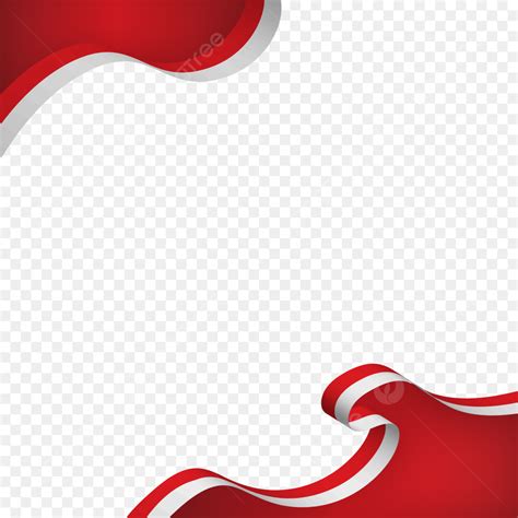 Indonesian Flag Vector Hd PNG Images, Red And White Indonesian Flag ...