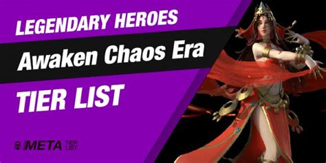 Awaken Chaos Era Tier List (December 2024) - Best Characters