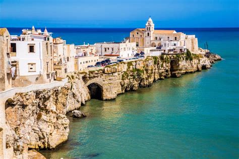 Vieste, Gargano Peninsula, Apulia Region, Italy Stock Photo - Image of ...