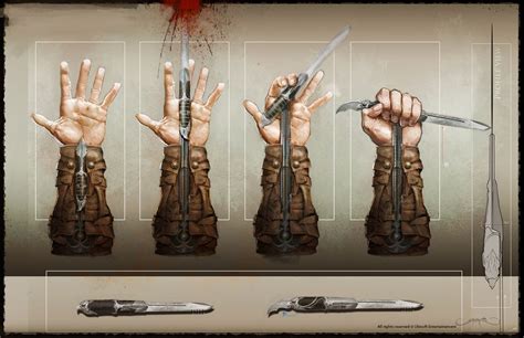 Connor's Hidden Blades by Okmer.deviantart.com | Hidden blade, Assassin ...