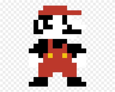 Ghost Mario - Mario Pixel Art Animation, HD Png Download - 1400x1400 ...