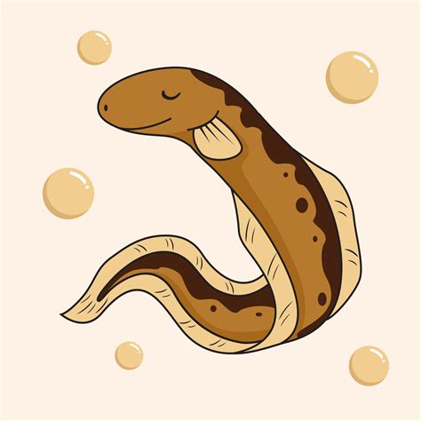 Eel Electric Cartoon Illustrations Isolated 3545327 Vector Art at Vecteezy