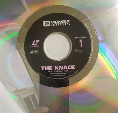 The Knack Live at Carnegie Hall 1979 Laserdisc USA | eBay