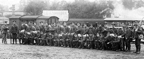 Tour Scotland Photographs: Old Photograph Soldiers Forres Scotland