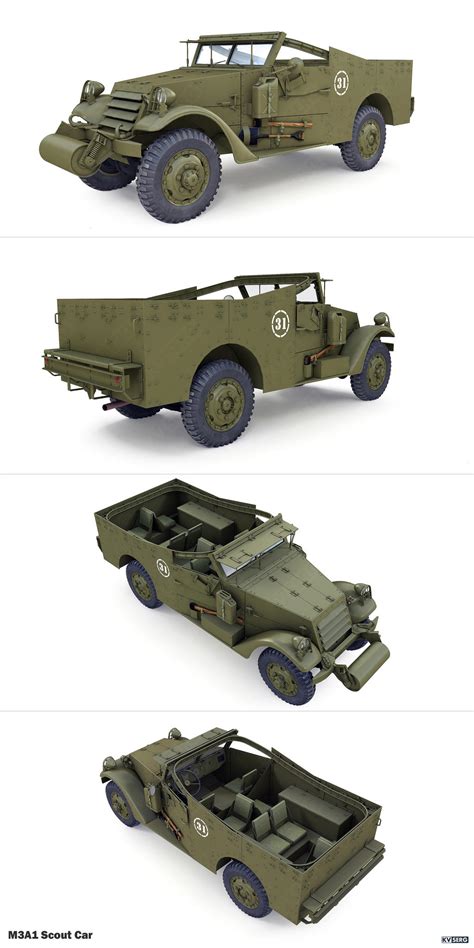 M3A1 Scout Car by kvserg on DeviantArt