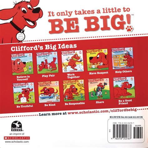 Clifford the Big Red Dog Paperback book