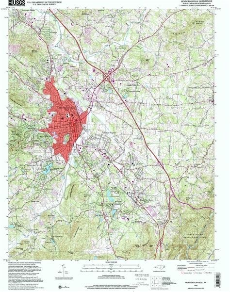 Map Of Hendersonville Nc - Map Of Zip Codes