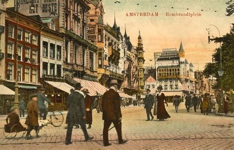 Rembrandtplein, Amsterdam stock image | Look and Learn