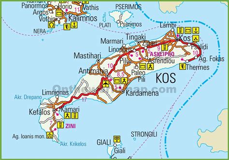 Kos road map