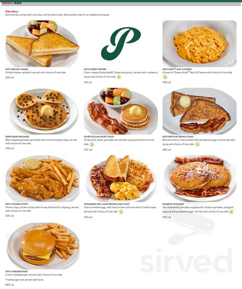 Perkins Family Restaurant & Bakery menu in Sidney, Nebraska, USA