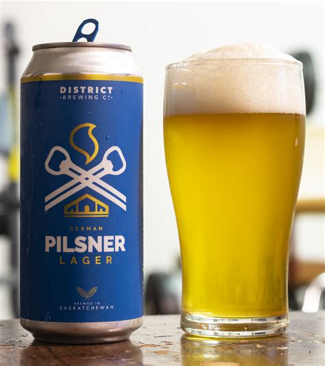 Review: District Brewing German Pilsner Lager - BeerCrank.ca