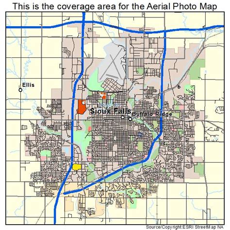 Printable Street Map Of Sioux Falls Sd - Printable Word Searches