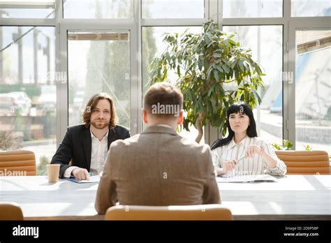 A man is on a job interview Stock Photo - Alamy