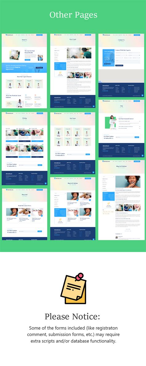 Dentist & Dental Clinic HTML Template - TemplateMonster