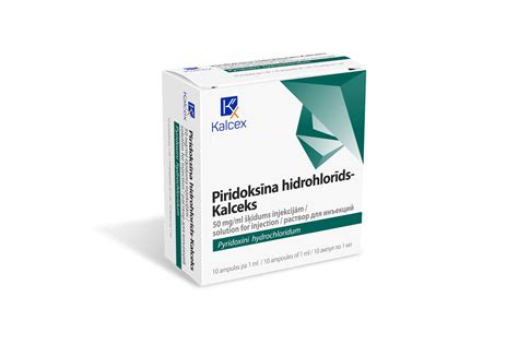 Pyridoxine hydrochloride Kalceks - Kalcex