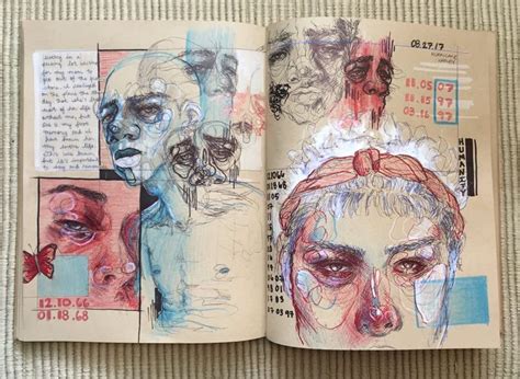 For no reason other then | Art diary, Sketchbook ideas inspiration ...