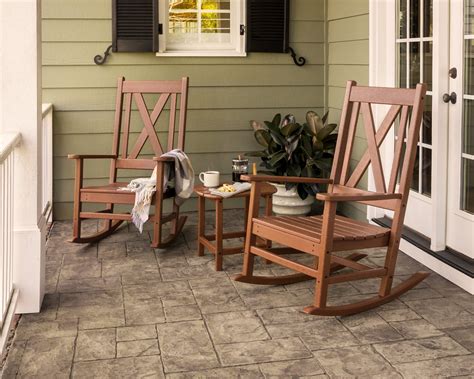 Braxton 3-Piece Porch Rocking Chair Set | Rocking chair porch, Porch ...