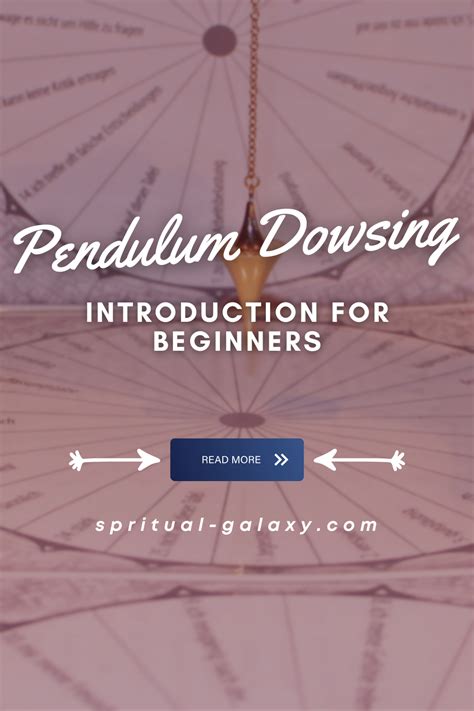 Introduction to pendulum dowsing for beginners – Artofit