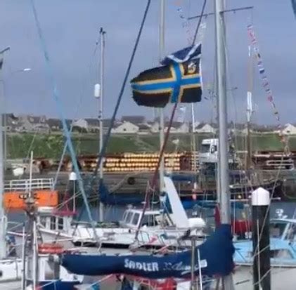 caithness-flag-at-wick-marina-2 | British County Flags