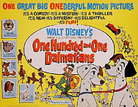 101 Dalmatians 1961 U.S. Title Card - Posteritati Movie Poster Gallery