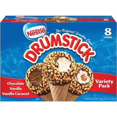 Nestle Drumstick Variety Ice Cream Cones - 8ct : Target