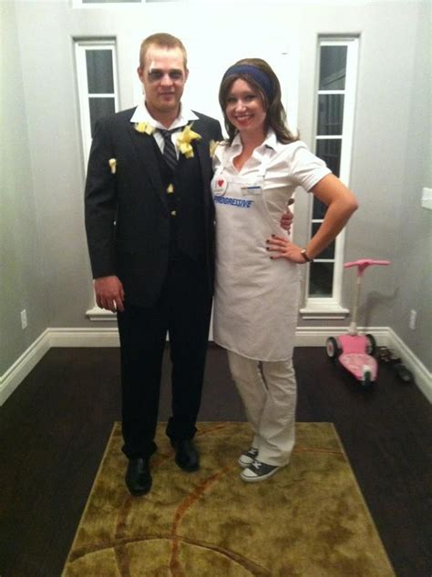 Halloween Costume Idea Flo from Progressive and Mayhem from Allstate ...