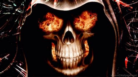 Skull Wallpapers Hd Fire Skull Wallpapers - Skull Wallpaper Fire ...