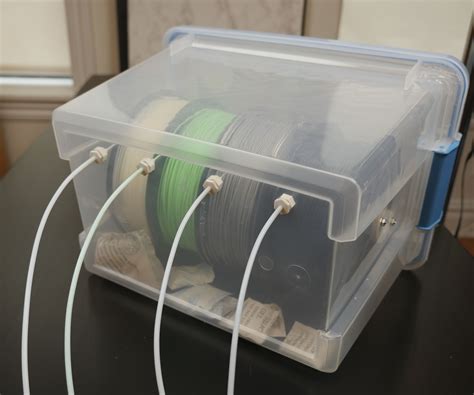 3D Printer Filament Dry Box - Becky Stern