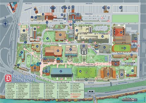 Lourdes University Campus Map - Colorado Map