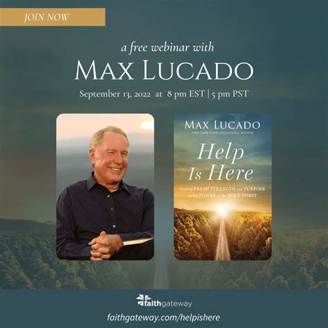 Help is Here- Max Lucado Social Graphics (1080 × 1080 px)