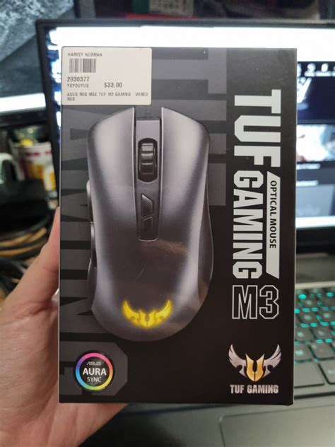 TUF gaming optical mouse M3, Computers & Tech, Parts & Accessories ...