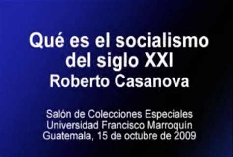 Qué es el socialismo del siglo XXI - New Media New Media