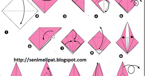 Cara Membuat Udang Dari Kertas Lipat Origami | Seni Melipat