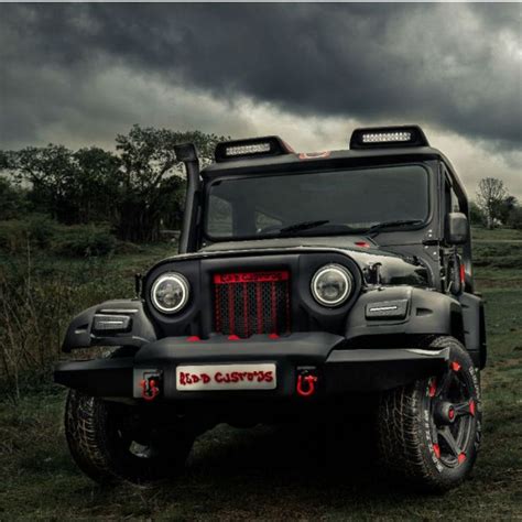 This Customized Mahindra Thar Is Pure Glory - GaadiWaadi.com