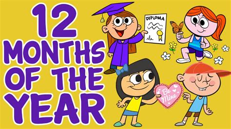 Months Of The Year Clipart Printable - Free Png Months Of The Year Clip ...