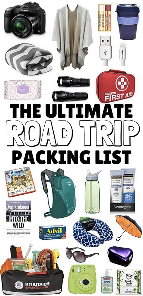 55 Essential Road Trip Packing List Items [2024] (inc FREE PDF ...