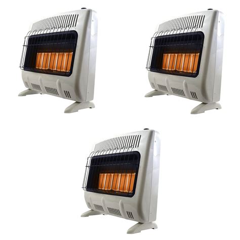 Mr. Heater 30000 BTU Vent Free Radiant Propane Indoor/Outdoor Heater (3 ...