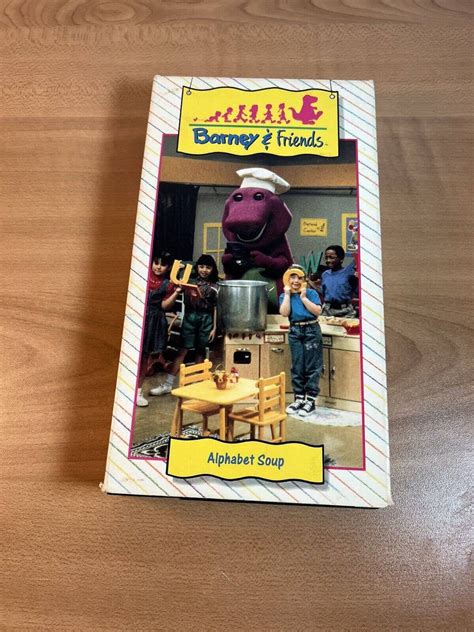 Barney & Friends Time Life Collection VHS Alphabet Soup 1992 Rare HTF ...