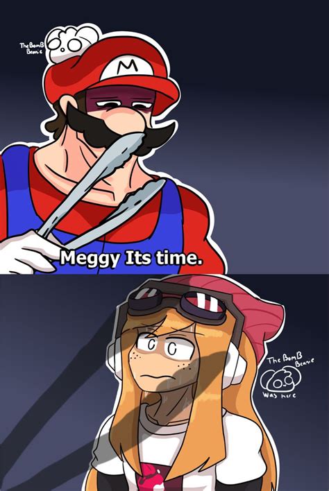 SMG4: Meggy x Mario | Mario funny, Funny video memes, Mario