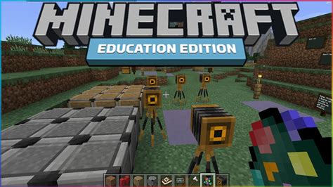 Minecraft Education Edition Gameplay - EXCLUSIVE FEATURES BLOCK+ ...