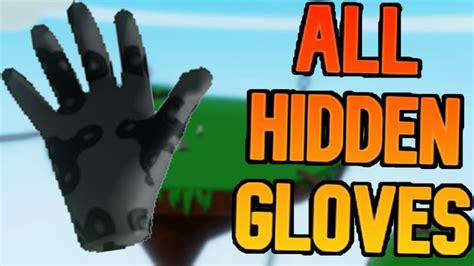 ALL Hidden Glove Locations In Roblox Slap Battles - YouTube