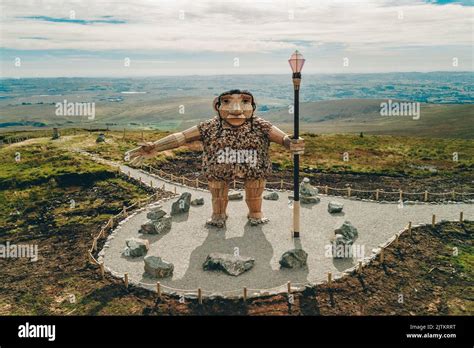 Mullaghcarn Giant Sculpture in Gortin Glens Forest Park, Omagh, Tyrone ...