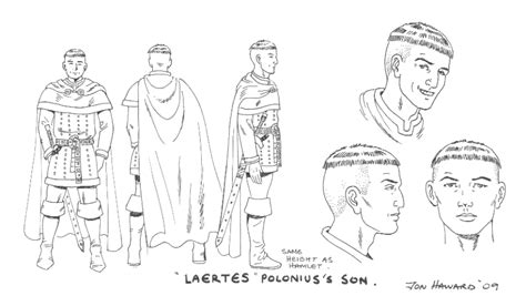 HAMLET ROUGH CUT: LAERTES CHARACTER DESIGN