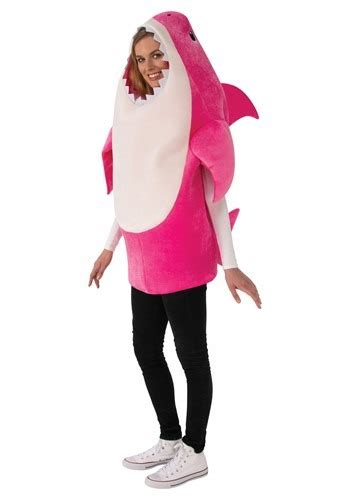 Baby Shark Women's Mommy Shark Costume with Sound Chip