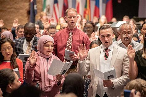 Several Take Oath of Citizenship at ’19 Naturalization Ceremony ...