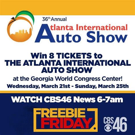 Freebie Friday: Enter to win 8 tickets to the Atlanta International ...