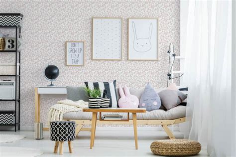 Triangle nursery wallpaper - Fancy Walls