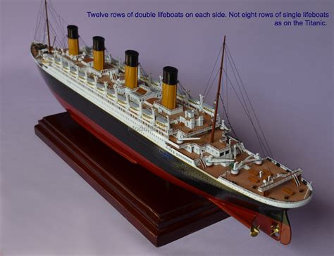 RMS OLYMPIC Ocean Liner Model